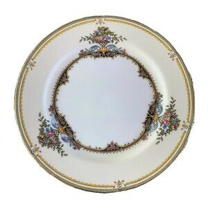 Set of 3 Noritake Japan "Fleury" Salad Plates, US Patented Design 78052 7 1/4"